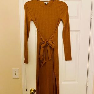 Top shop ribbed midi dress